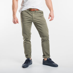 Gant férfi nadrág, keki, organikus pamut