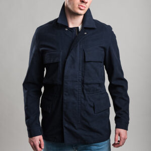 Lacoste férfi kabát, sötétkék