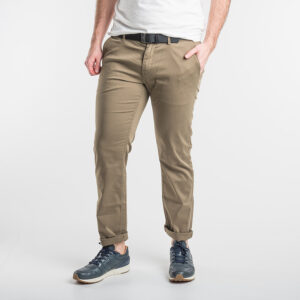 Hugo Boss férfi nadrág, drapp, pamut