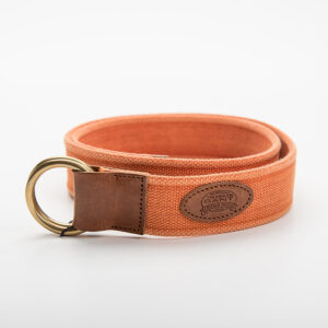 Gant öv, rozsdabarna, textil