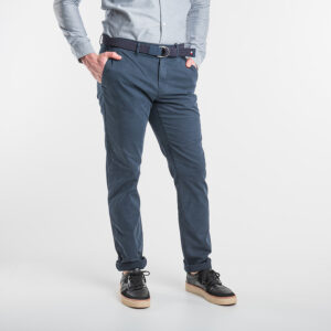 Tommy Hilfiger férfi nadrág, kék, pamut, straight fit, stretch