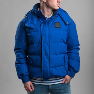 Lacoste férfi dzseki, kék, tollal bélelt