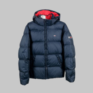 Tommy Hilfiger férfi dzseki, sötétkék, tollal bélelt