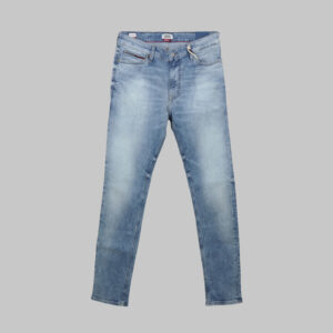 Tommy Hilfiger férfi farmernadrág, világoskék, pamut, skinny
