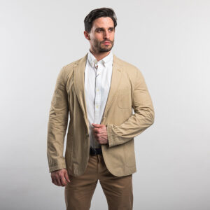 Gant férfi zakó, drapp, 100% pamut