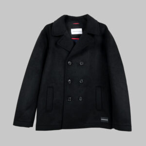 Calvin Klein férfi szövet kabát, fekete