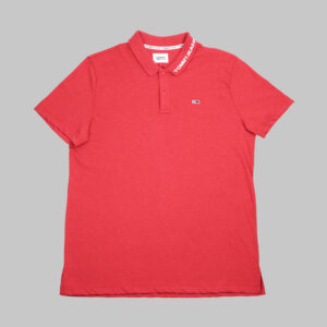 Tommy Hilfiger férfi galléros póló, piros