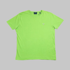 Gant férfi póló, világoszöld, 100% pamut