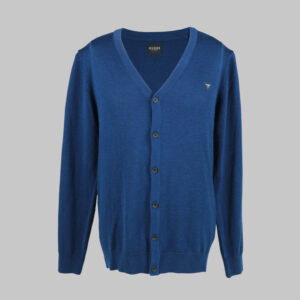 Guess férfi kötött kardigán, kék