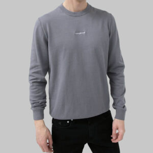 Calvin Klein férfi kötött pulóver, szürke