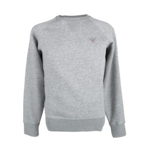 Gant férfi kötött pulóver, világosszürke