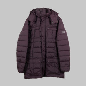 Harmont & Blaine férfi kabát, bordó, tollal bélelt