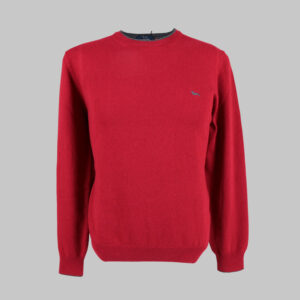 Harmont & Blaine férfi kötött pulóver, piros