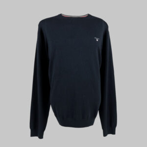 Gant férfi kötött pulóver, sötétkék