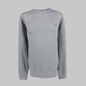 Gant férfi kötött pulóver, világosszürke