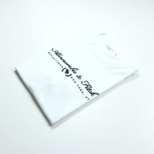 Abercrombie & Fitch férfi póló, fehér, feliratos, 100% pamut