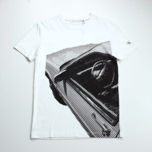 Calvin Klein férfi póló, fehér, 100% pamut