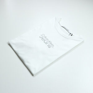 Calvin Klein férfi póló, fehér, 100% pamut