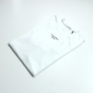 Calvin Klein férfi póló, fehér, 100% pamut