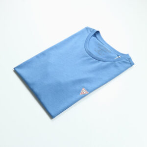 Guess férfi póló, világoskék, 100% organikus pamut, slim fit