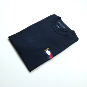 Tommy Hilfiger férfi póló, sötétkék, 100% pamut