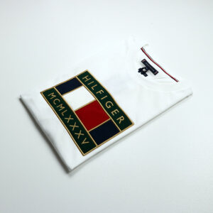 Tommy Hilfiger férfi póló, fehér, 100% pamut