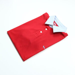 Harmont & Blaine férfi galléros póló, piros, 100% pamut, regular fit