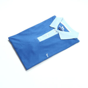 Harmont & Blaine férfi galléros póló, világoskék, 100% pamut, narrow fit