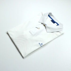 Gant férfi galléros póló, fehér, pamut