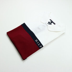 Tommy Hilfiger férfi galléros póló, fehér, 100% pamut, regular fit