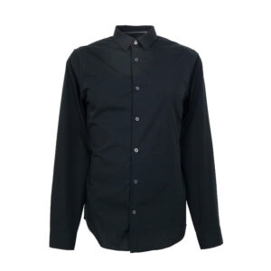 Calvin Klein férfi hosszú ujjú ing, fekete, pamut, slim fit