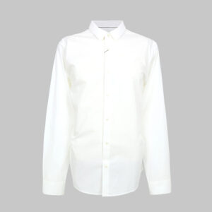 Calvin Klein férfi hosszú ujjú ing, fehér, pamut, slim fit