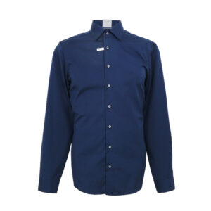 Calvin Klein férfi hosszú ujjú ing, sötétkék, 100% pamut, fitted, easy care