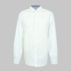 Enrico Coveri hosszú ujjú ing, fehér, 100% pamut