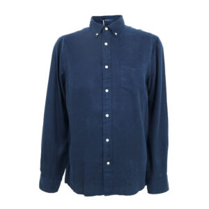 Gant férfi hosszú ujjú ing, sötétkék, regular fit