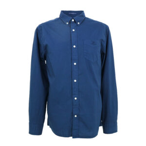 Gant férfi hosszú ujjú ing, kék, 100% pamut, regular fit
