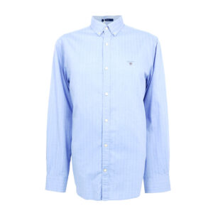 Gant férfi hosszú ujjú ing, világoskék, 100% pamut, regular fit