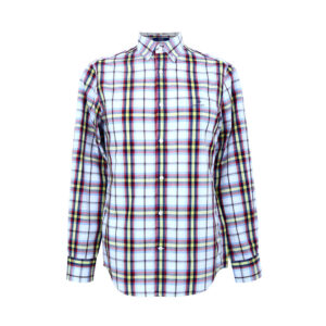 Gant férfi hosszú ujjú ing, színes kockás, tech prep, regular fit