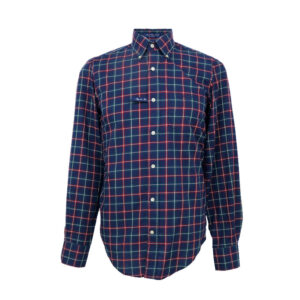 Gant férfi hosszú ujjú ing, színes kockás, 100% pamut