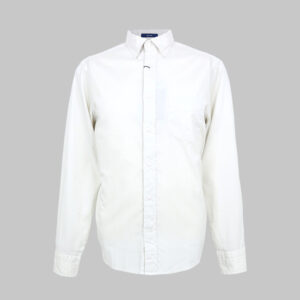 Gant férfi hosszú ujjú ing, törtfehér, 100% pamut, regular fit