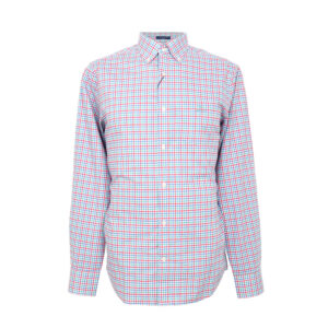 Gant férfi hosszú ujjú ing, színes kockás, 100% pamut, regular fit