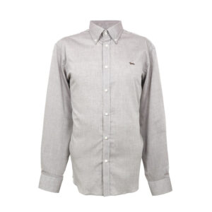 Harmont & Blaine férfi hosszú ujjú ing, drapp, 100% pamut, regular fit