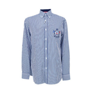 Paul & Shark férfi hosszú ujjú ing, kék csíkos, 100% pamut
