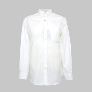 Paul & Shark férfi hosszú ujjú ing, fehér, 100% pamut