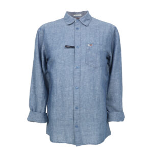 Tommy Hilfiger férfi hosszú ujjú ing, kék, regular fit