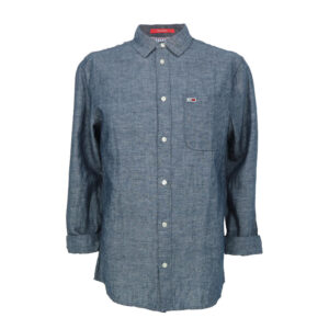 Tommy Hilfiger férfi hosszú ujjú ing, sötétkék, regular fit