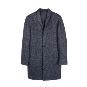 Calvin Klein férfi szövet kabát, sötétszürke, gyapjú