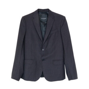 Guess férfi zakó, sötétbarna, stretch