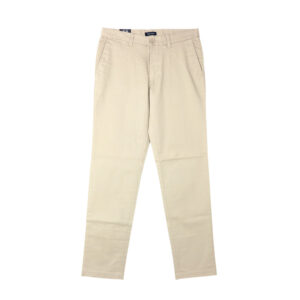 Nautica férfi nadrág, drapp, pamut, slim fit, stretch