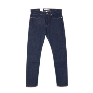 Calvin Klein férfi farmer, sötétkék pamut, skinny, below waist, skinny leg